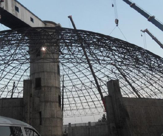 昌平网架分条或分块安装法